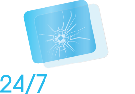 logo 24-7 Vitrer Blanc